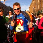Australia's Marathon Man Trent Morrow chasing the World Record for the most marathons in twelve months; marathonman; running man; little rock marathon